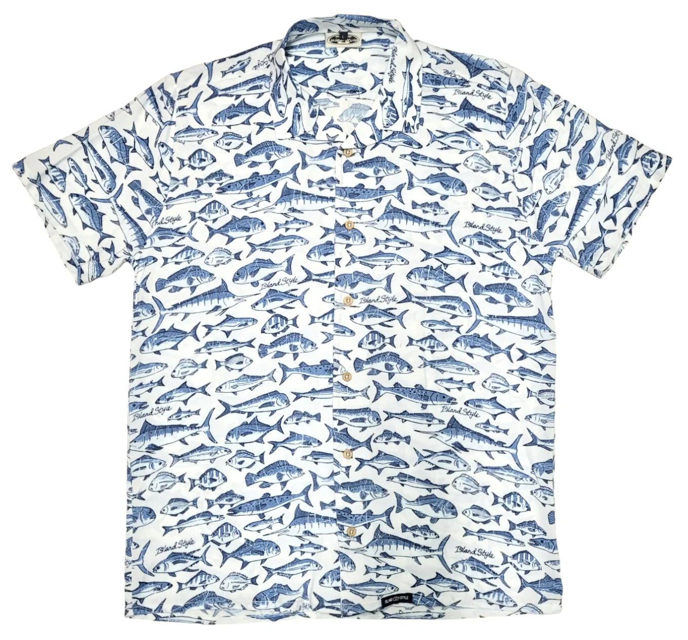 Island Style All Over Fish Shirt