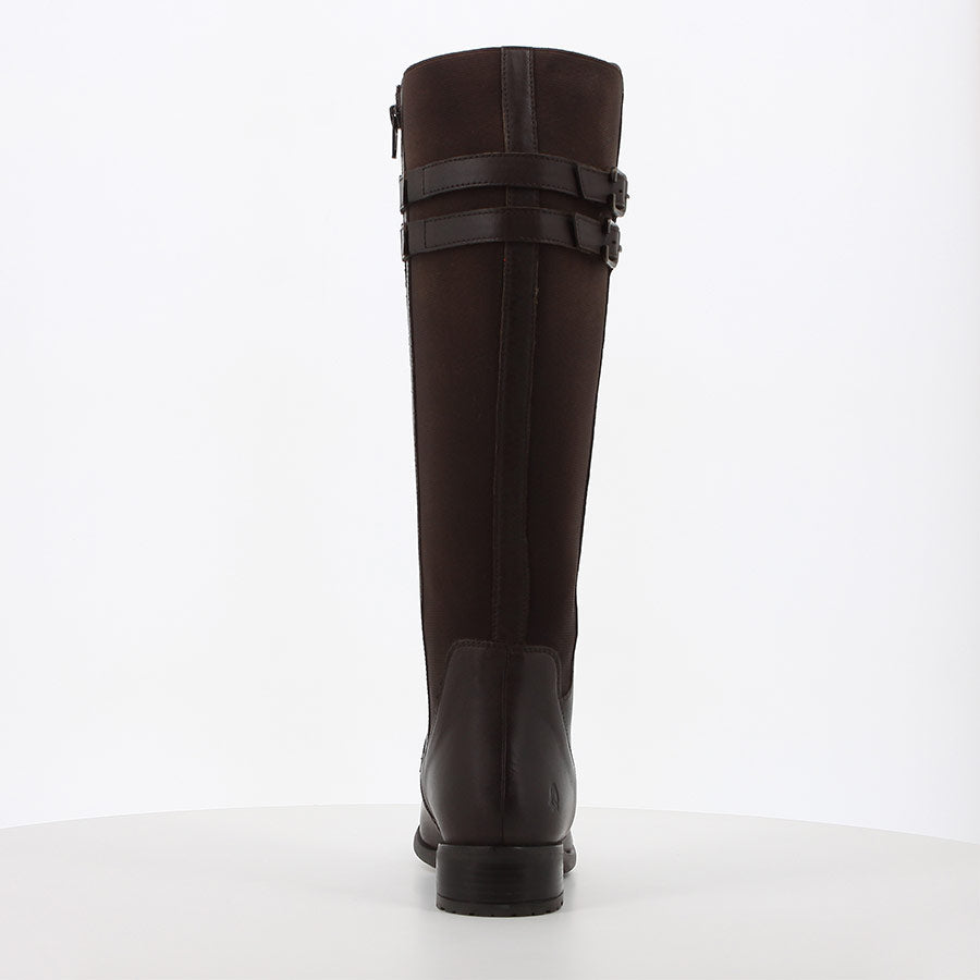 Hush Puppies Arla Leather Boot Brown