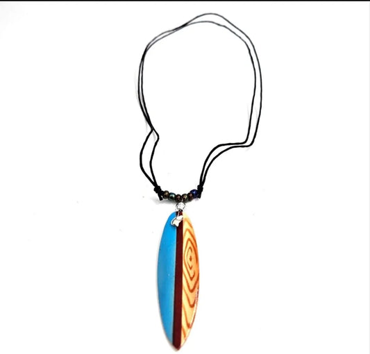 N1016 Surfboard Sarongi Necklace