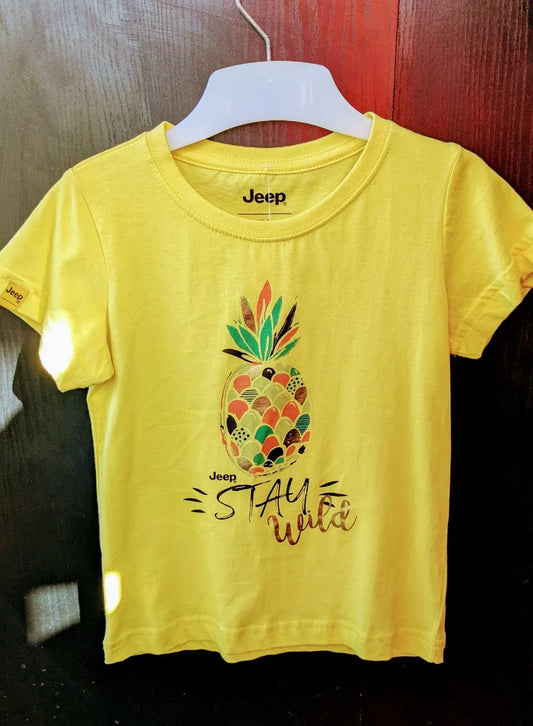 Jeep Girls Rayven Lemon T Pine Top