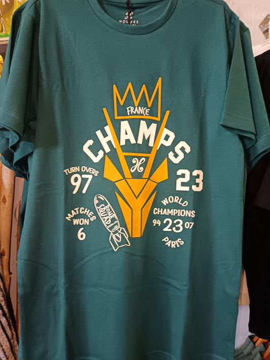 Holmes Brothers Springbok Champs T-shirt