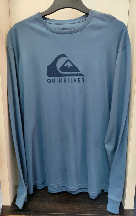 QuikSilver Corp Logo LS Tee