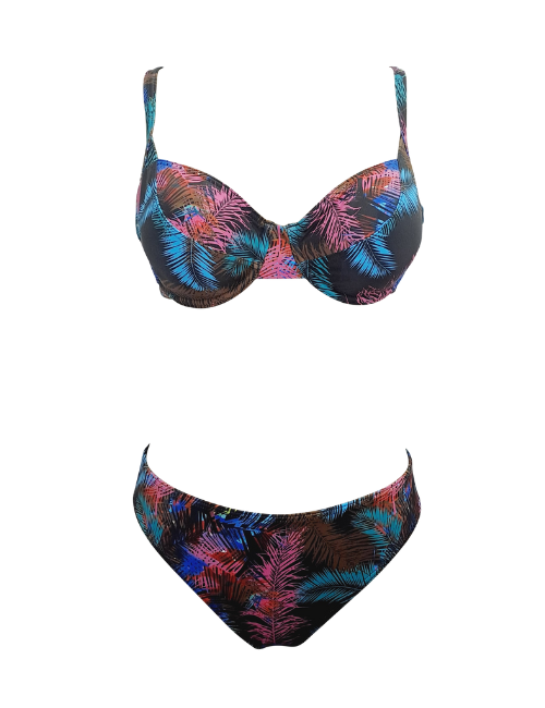 Retro Palm Bikini Bottoms
