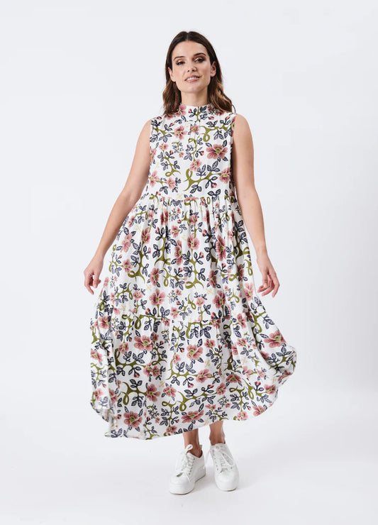 Holmes Brothers Flower Power Dress
