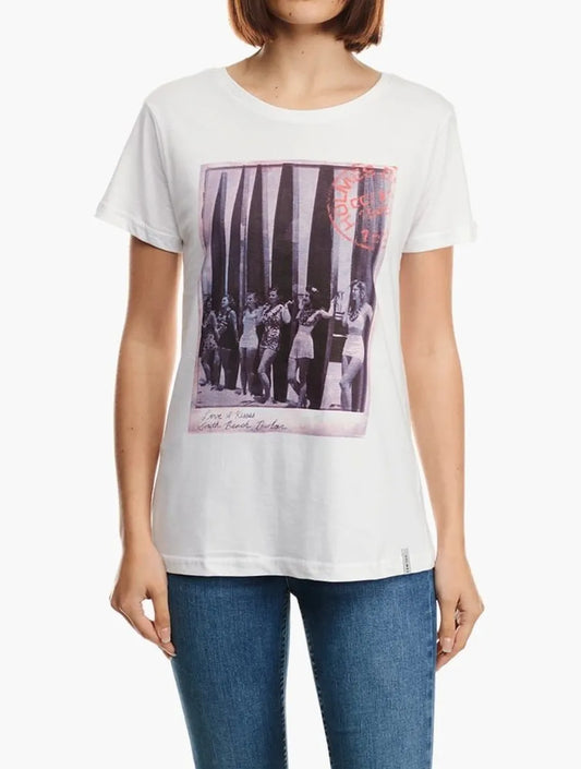 Holmes Brothers Longboard Ss Tee (White)