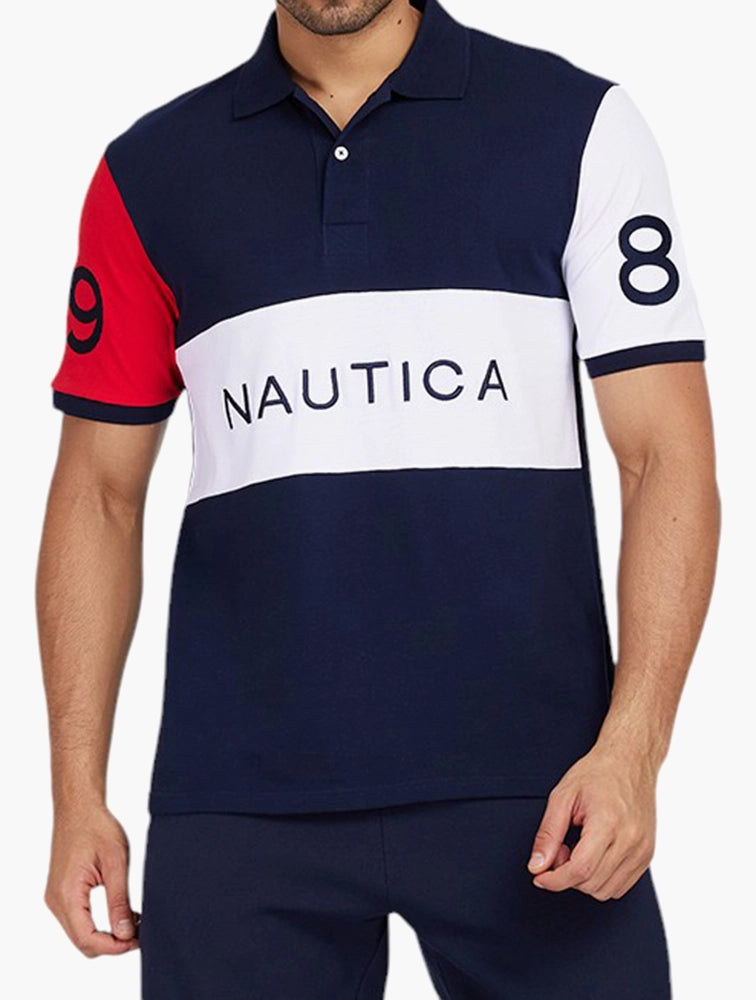 Dark Navy Seb Short Sleeve Golfer