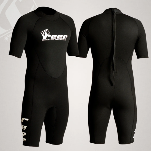 Reef Mens 2mm SS Wetsuit - Black