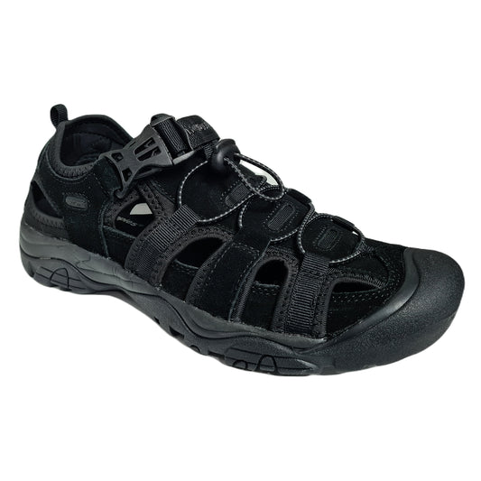 Hush Puppies Black Hite Sandal