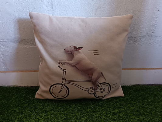 Vibey Cushion- Bull Terrior