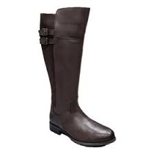 Hush Puppies Arla Leather Boot Brown