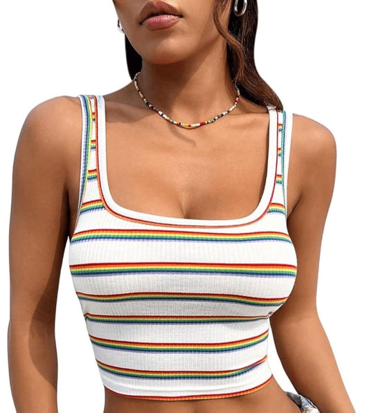 Outer Banks Cleo Crop Tank