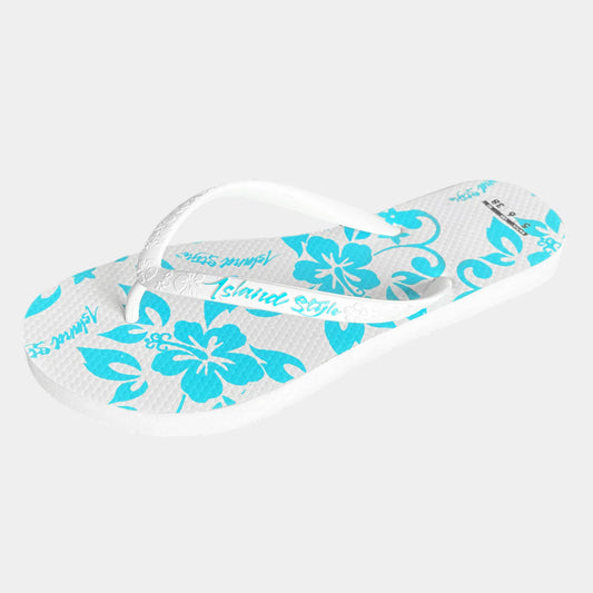 Island Style Girls Blue Hibiscus