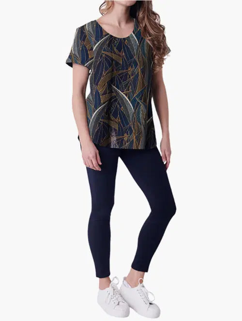 Holmes Brothers All Over Leaves Tee