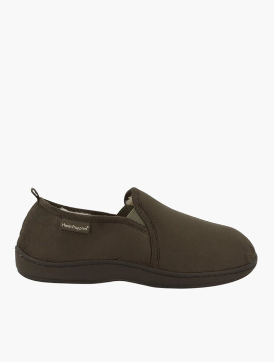 Hush Puppies Chris Slippers Dark Green
