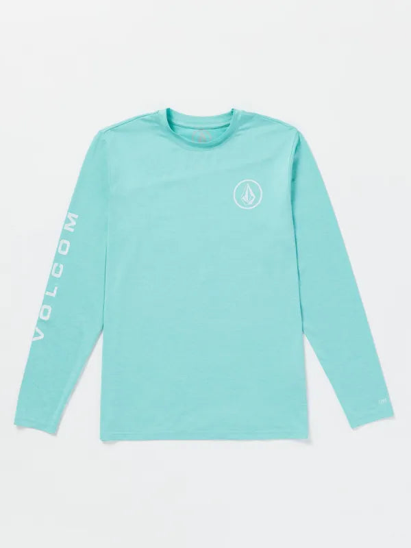 Volcom Hodad Crew LS Light Blue