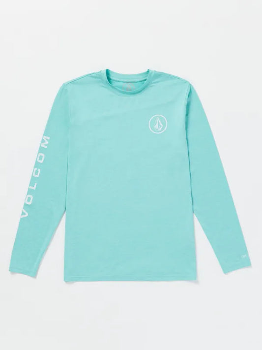Volcom Hodad Crew LS Light Blue